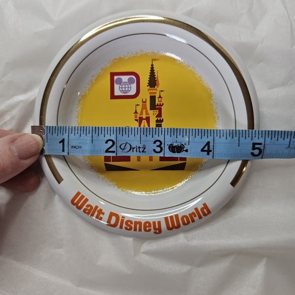 Walt Disney World Trinket Tray 50th Anniversary 5" Bowl Plate Dish 2021 - Picture 10 of 12